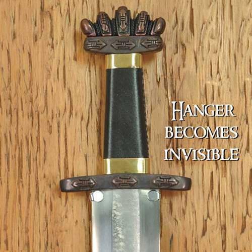 Sword Display Hanger for Wall Mounting