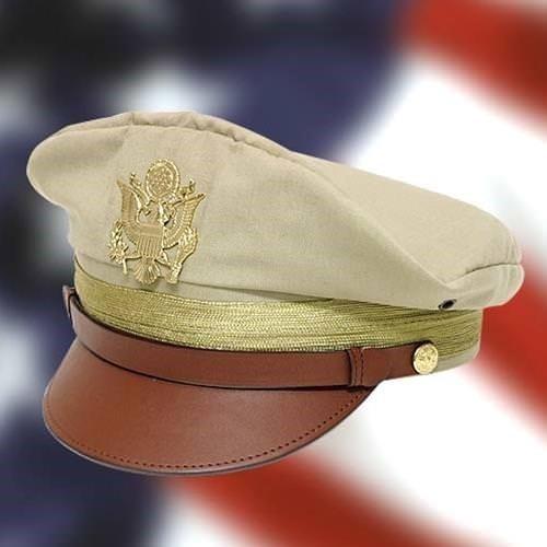 WWII US Army Officer Crush Cap