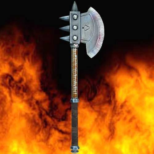 Latex Vanquisher Battle Axe