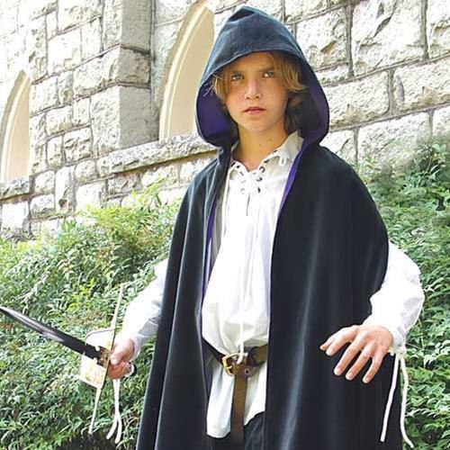 Children's Velvet Long Cape