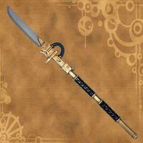 Latex Vibro-Glaive Training Weapon