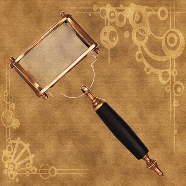 Victorian Style Large Magnifying Glass