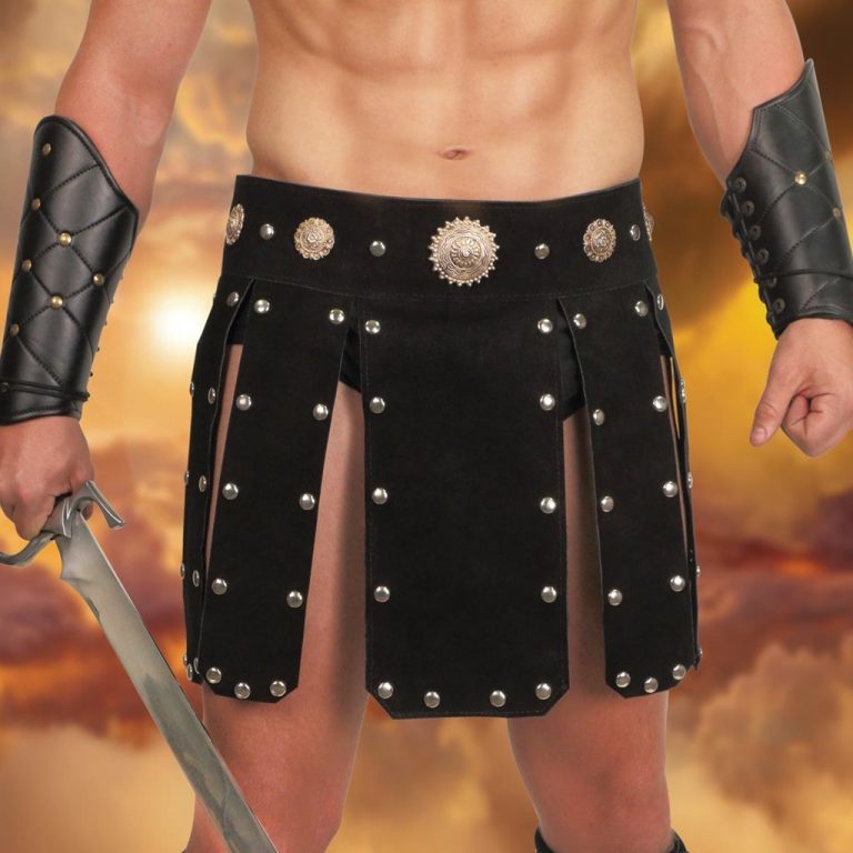 Suede Wrap Skirt for Warriors