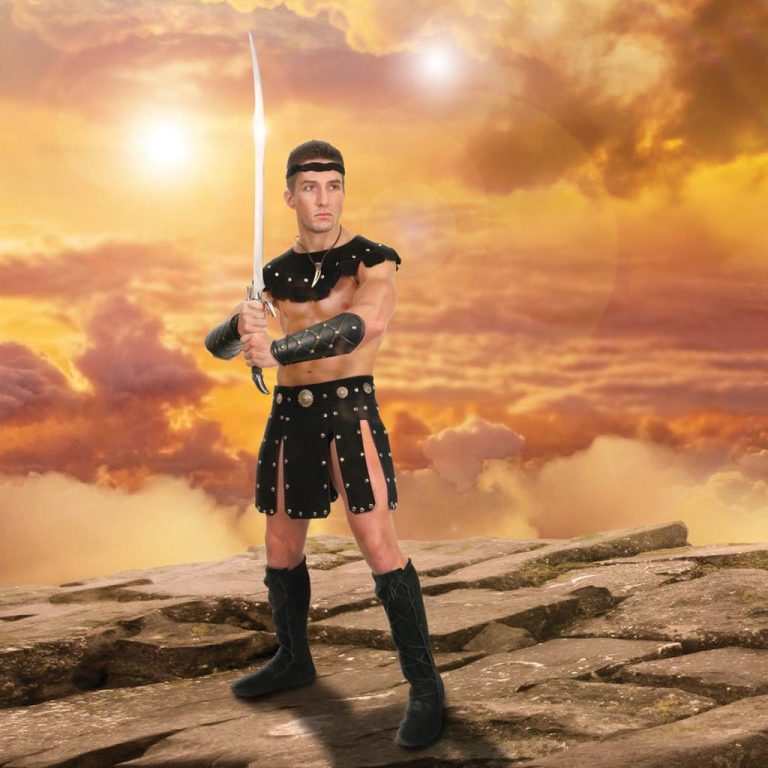 Suede Wrap Skirt for Warriors