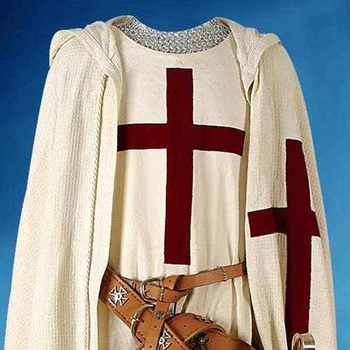 Cotton Crusader Tunic in White