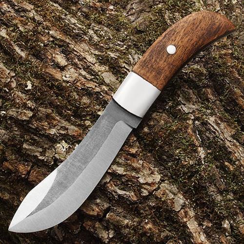 Skinner Knife with Leather Handle