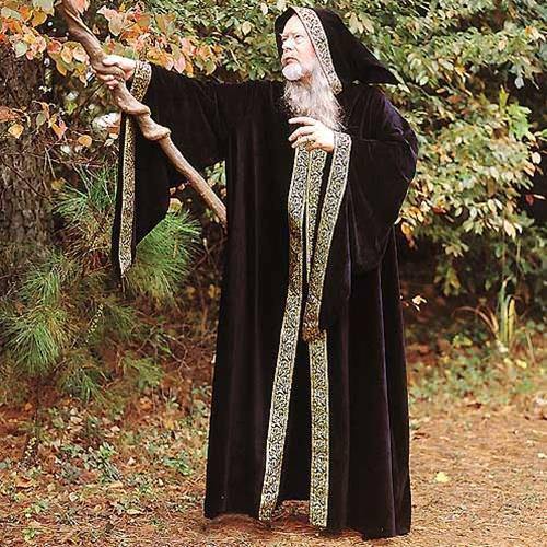 Hooded Cloak for Wizards and Sorcerers