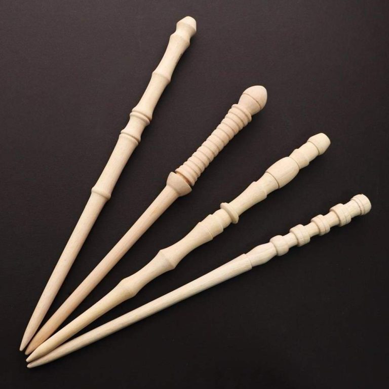 Enchanted Wizard's Staff for Spellcasting