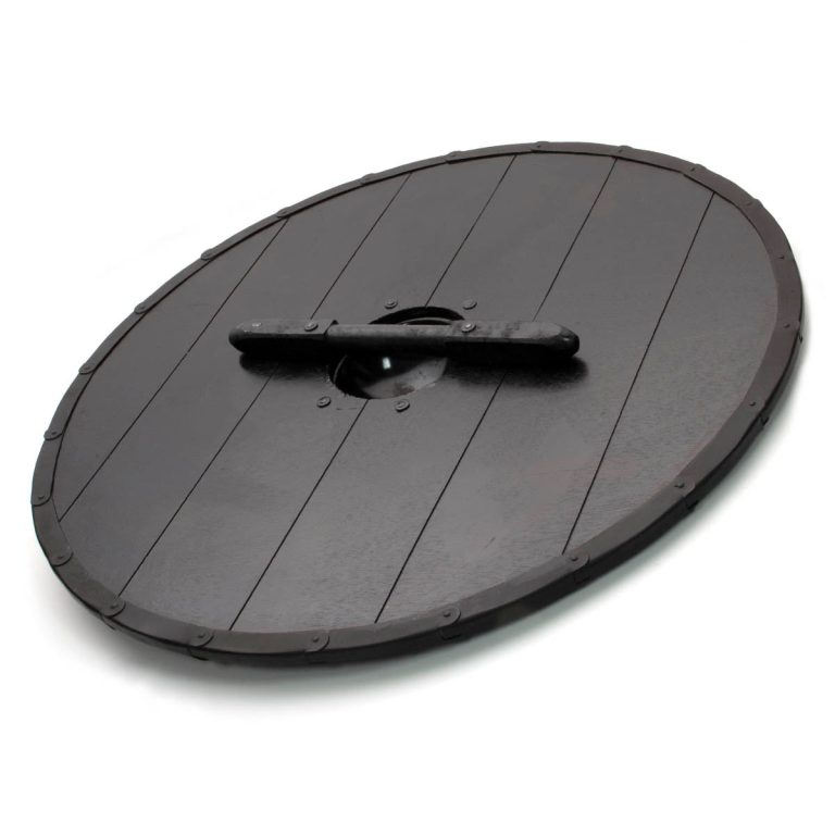 Viking Spiral Wooden Shield