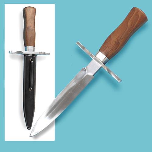 French WWII Trench Dagger with Scabbard