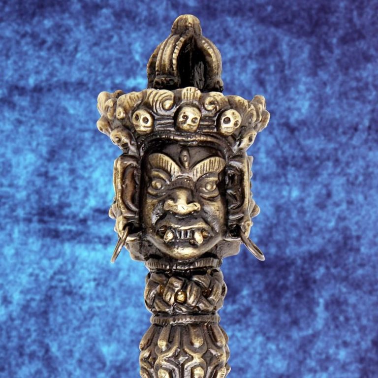 Tibetan Phurba Dagger for Ritual Use