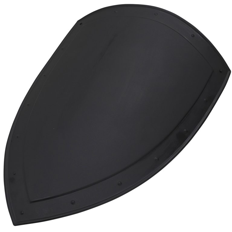 14th Century Functional Black Heater Shield Replica