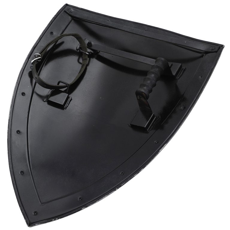14th Century Functional Black Heater Shield Replica