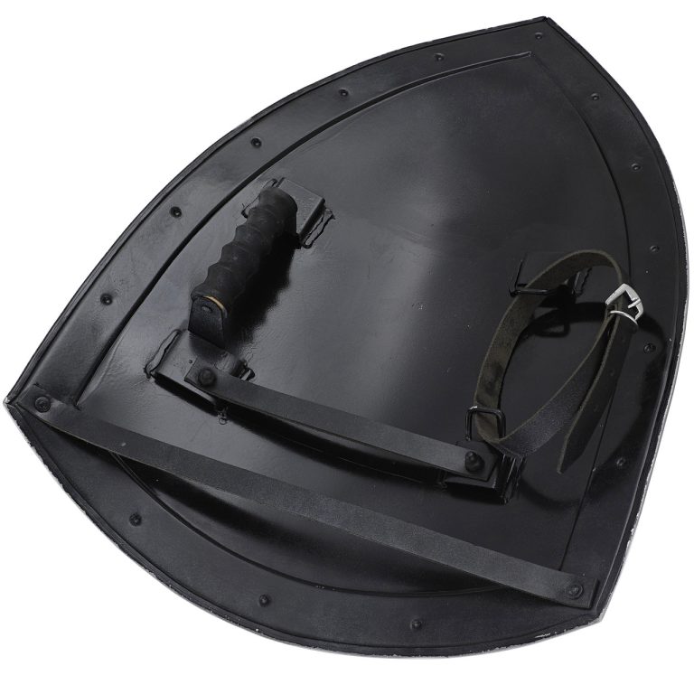 14th Century Functional Black Heater Shield Replica
