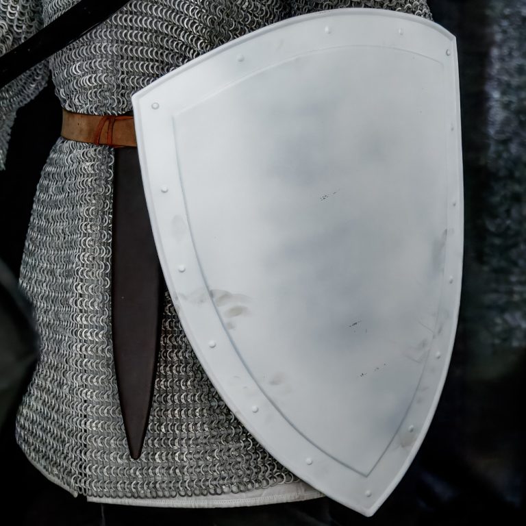 14th Century Functional Steel Heater Shield