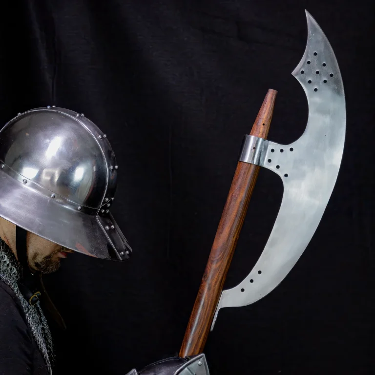 15th Century Medieval Bardiche Polearm Replica