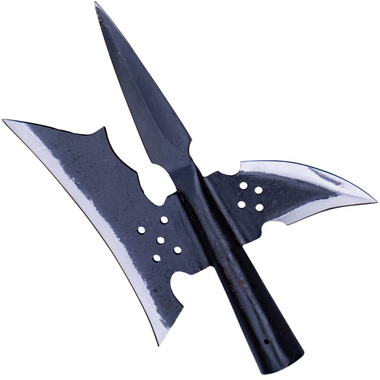 18th Century Forged Iron Triple Edge Axe Head