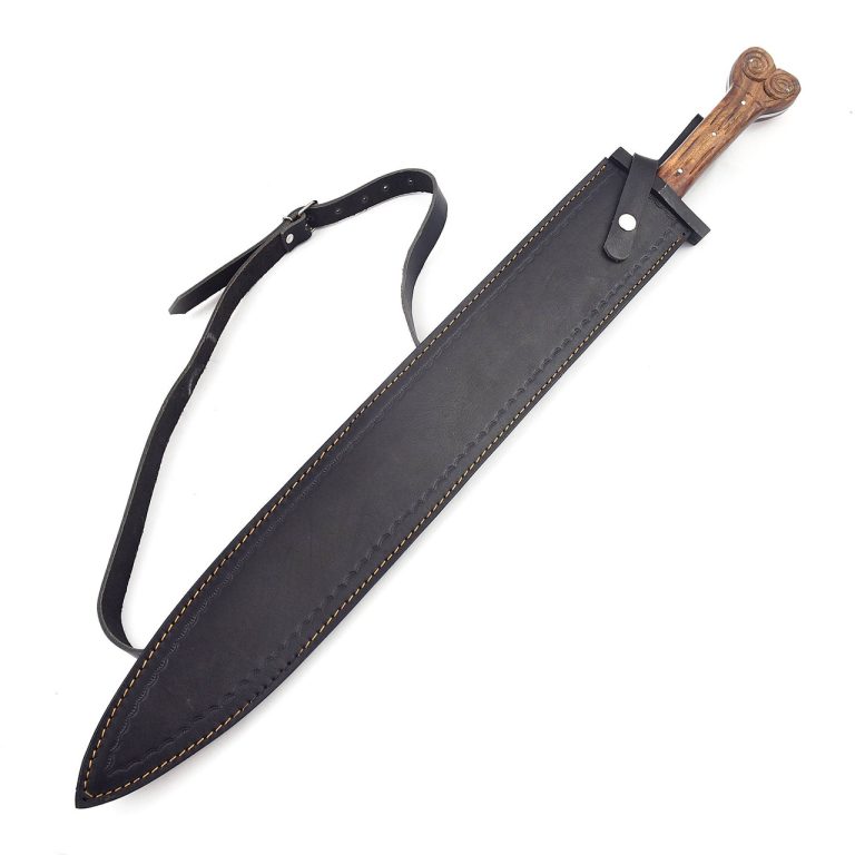 Hand-Forged High Carbon Steel Xiphos Sword