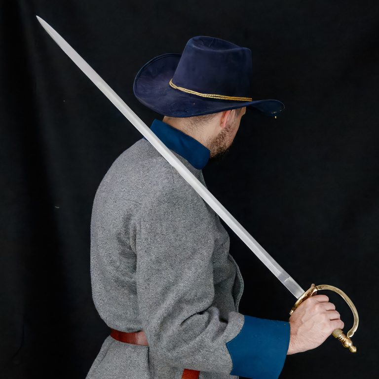 1840 US Army NCO Sword with Leather Scabbard