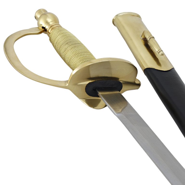 1840 US Army NCO Sword with Leather Scabbard