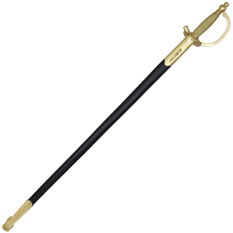 1840 US Army NCO Sword with Leather Scabbard