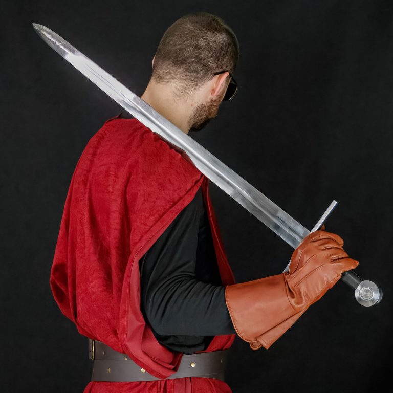 Medieval Full Tang Knightly Battle Sword