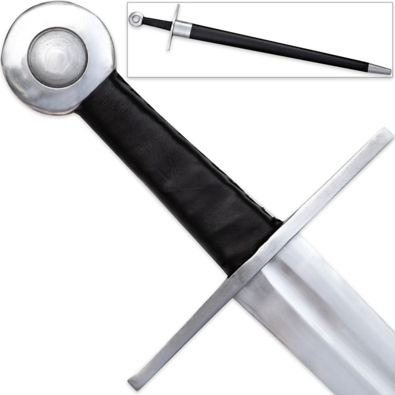 Medieval Full Tang Knightly Battle Sword