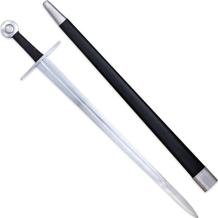 Medieval Full Tang Knightly Battle Sword