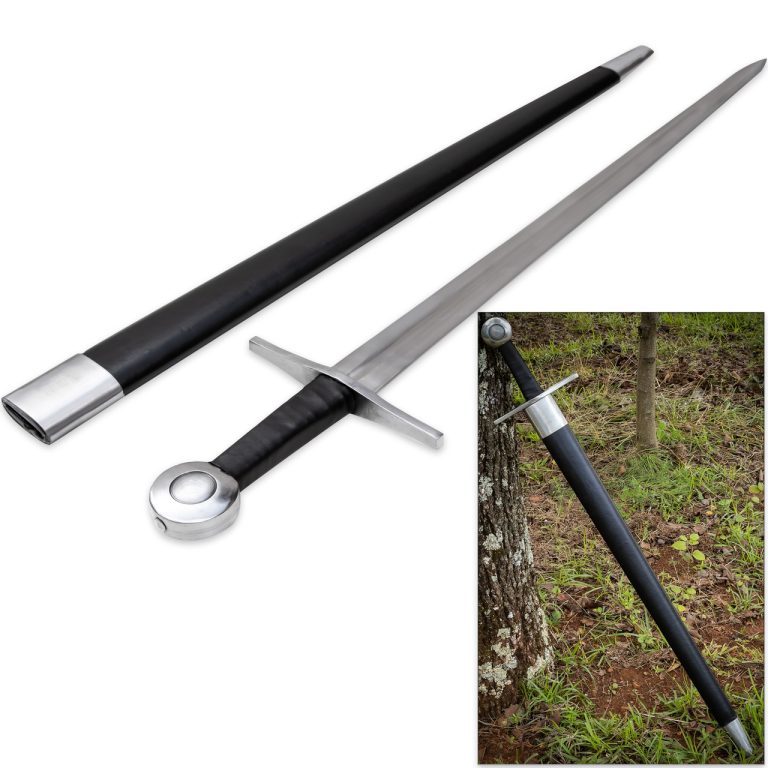 Medieval Full Tang Knightly Battle Sword