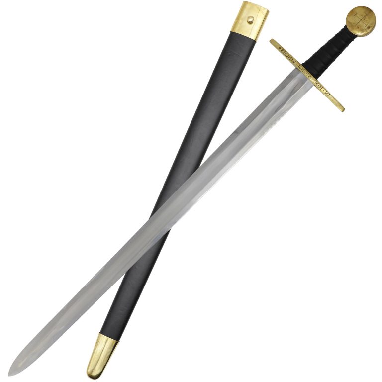 Full Tang Templar Sword with EN45 Steel Blade