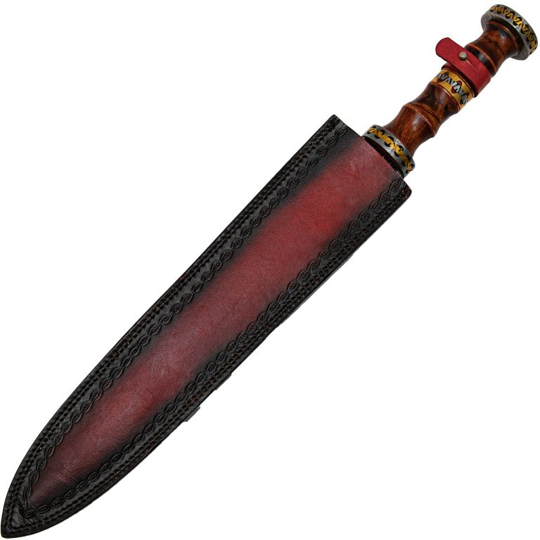 Damascus Steel Roman Gladius Short Sword