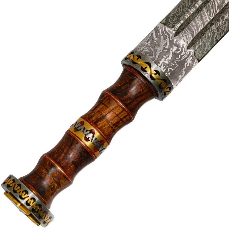 Damascus Steel Roman Gladius Short Sword