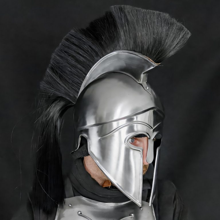 Italo-Corinthian Helmet with Black Plume