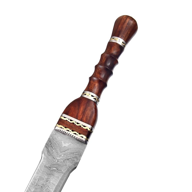 Damascus Steel Roman Gladius Replica Sword