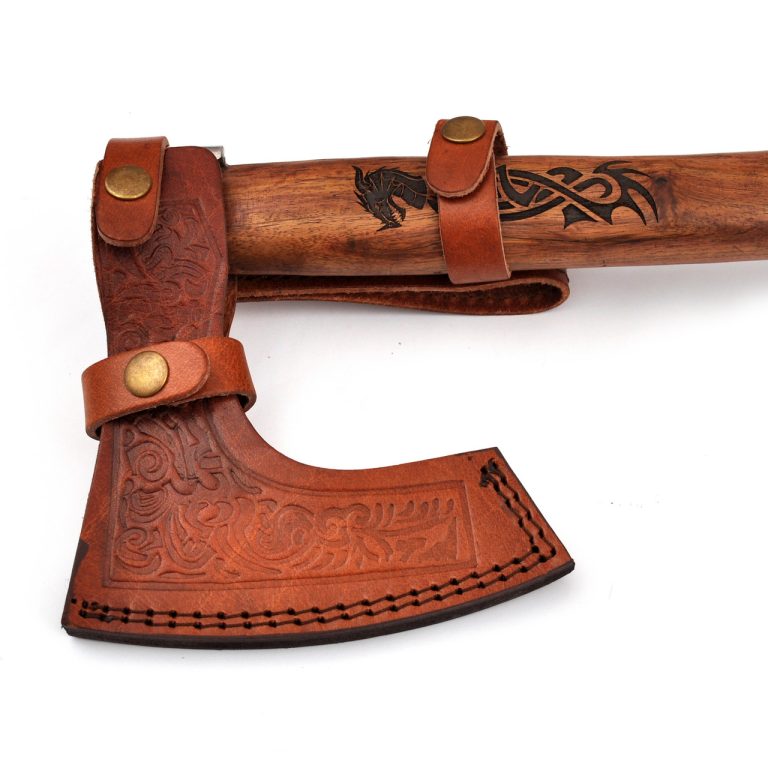 Medieval Viking Bearded Battle Axe