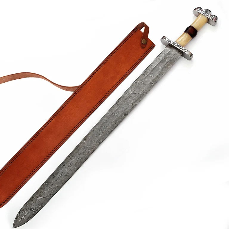 Anglo Saxon Damascus Battle Sword