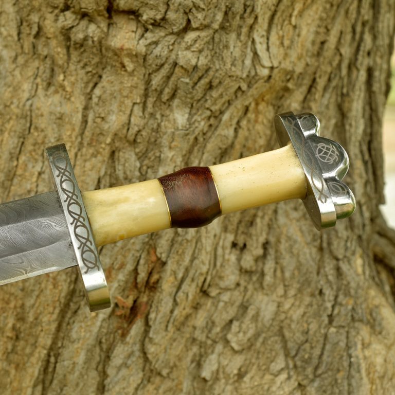 Anglo Saxon Damascus Battle Sword