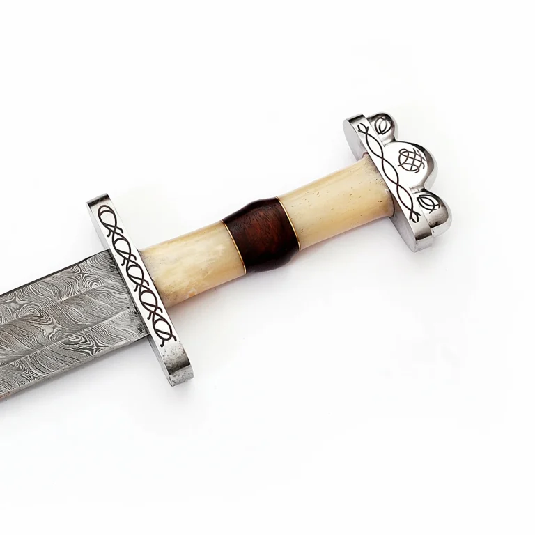 Anglo Saxon Damascus Battle Sword