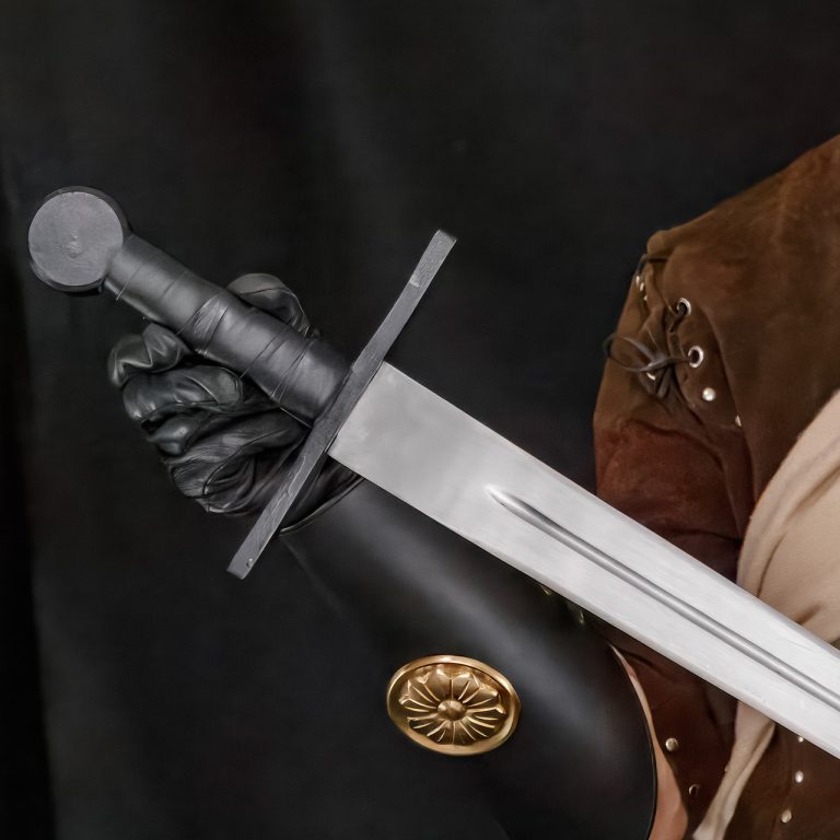 Functional Medieval Sparring Sword with Sheath
