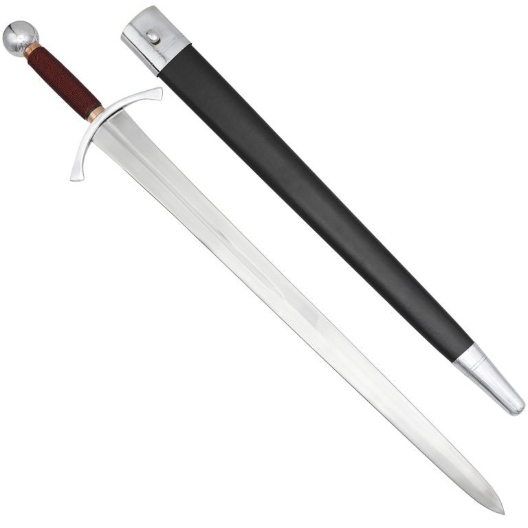 Tempered EN45 Steel Archer's Sword with Copper Handle