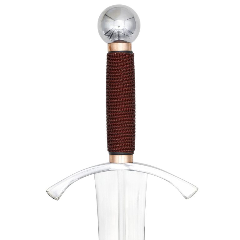 Tempered EN45 Steel Archer's Sword with Copper Handle