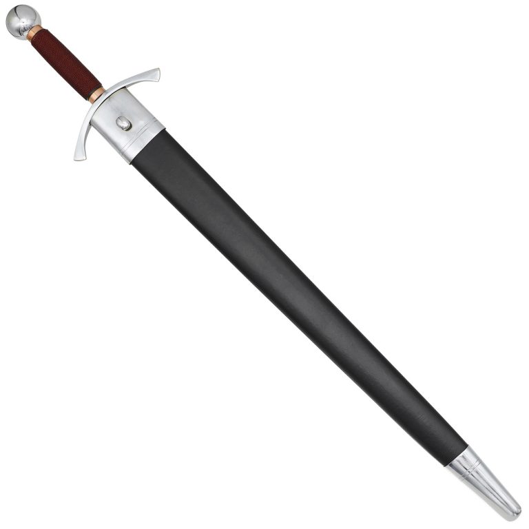 Tempered EN45 Steel Archer's Sword with Copper Handle