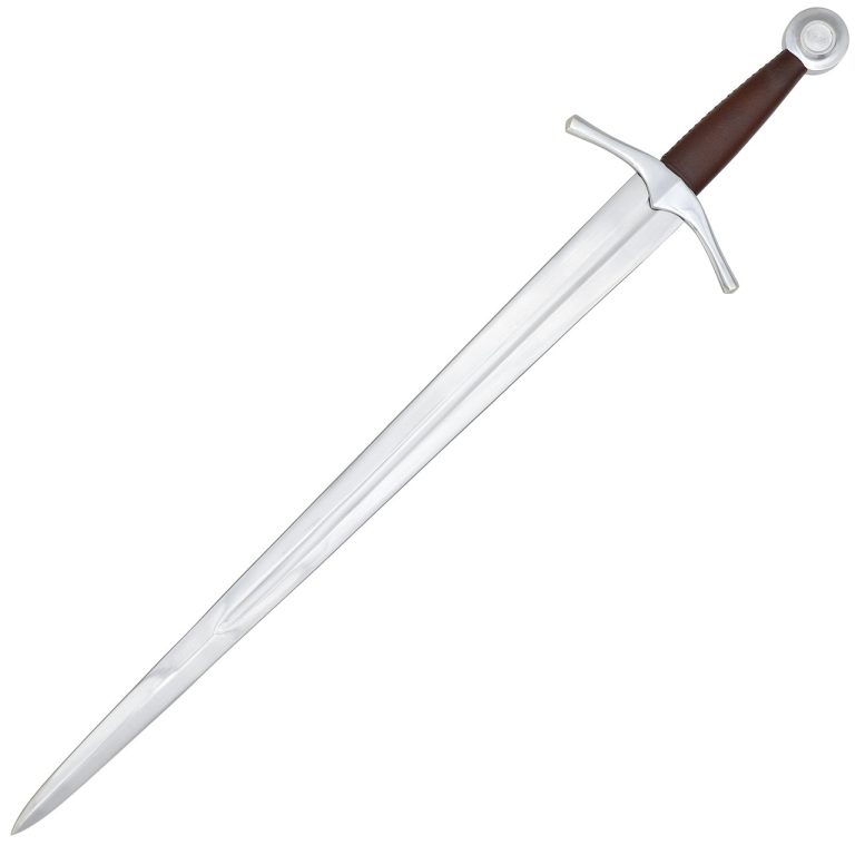Functional 14th Century Arming Sword with Scabbard