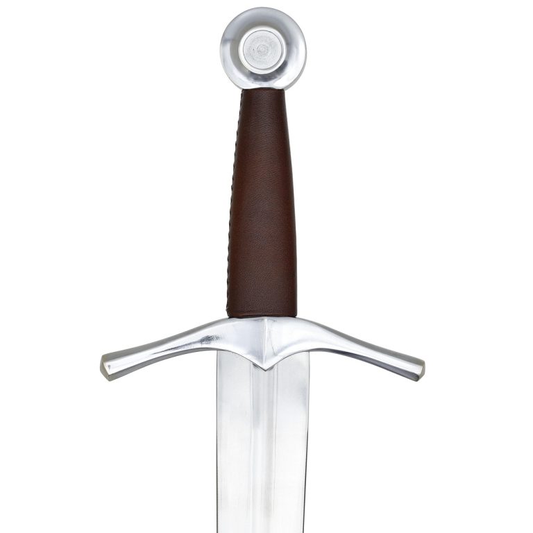 Functional 14th Century Arming Sword with Scabbard