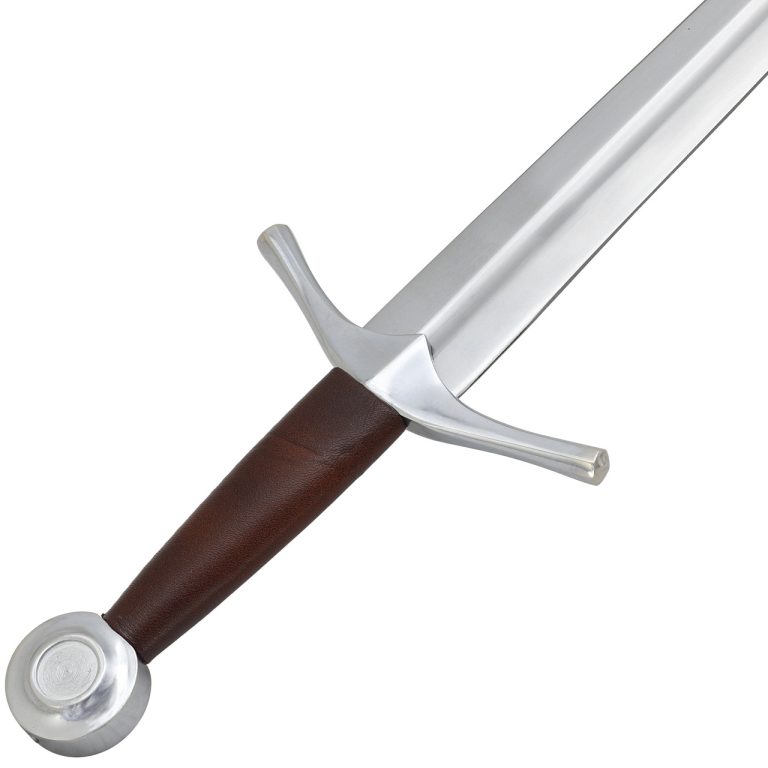 Functional 14th Century Arming Sword with Scabbard
