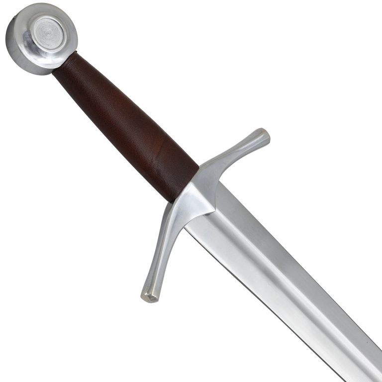 Functional 14th Century Arming Sword with Scabbard