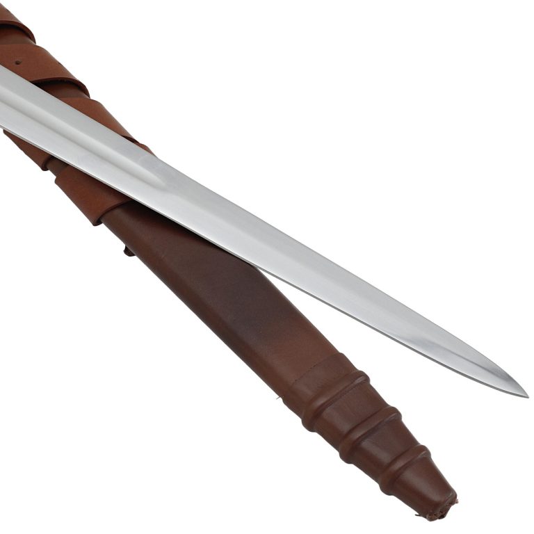 Functional 14th Century Arming Sword with Scabbard