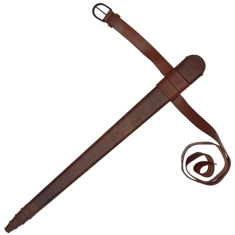Functional 14th Century Arming Sword with Scabbard