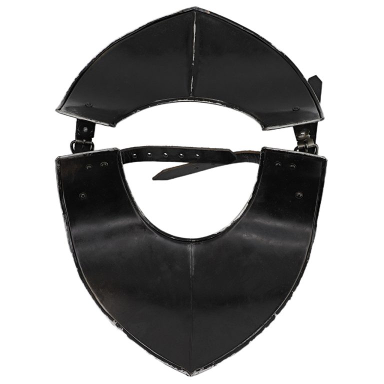 Renaissance Army Gorget - Black Armor