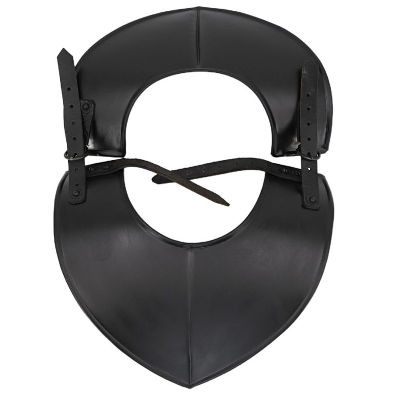 Renaissance Army Gorget - Black Armor